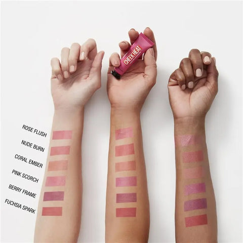 Maybelline Cheek Heat Gel Cream Blush 25 Fuschia Spark