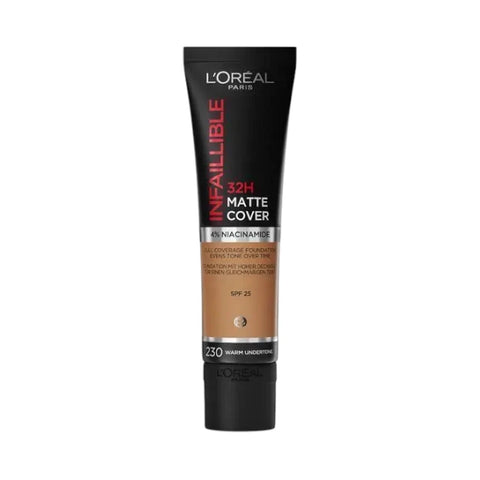 L'Oreal Infallible 32H Matte Cover Foundation SPF25 230 Radiant Honey