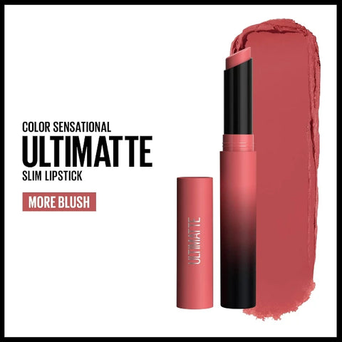 Maybelline Color Sensational Ultimatte Lipstick 499 More Blush