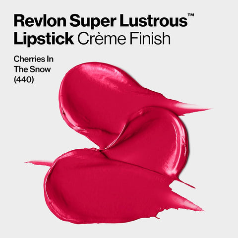 Revlon Super Lustrous Lipstick Creme 440 Cherries In The Snow