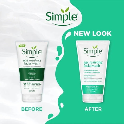 Simple Age Resisting Facial Wash 150ml