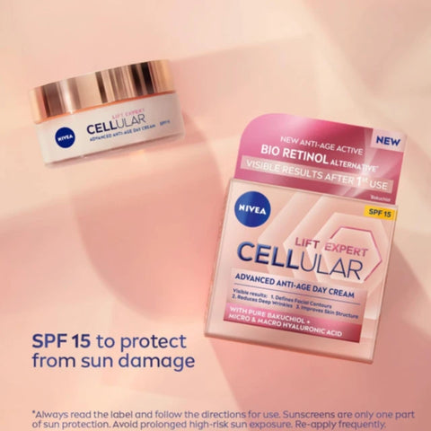 Nivea Cellular Lift Expert Anti-Age Day Cream SPF15 50ml