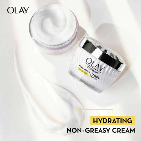 Olay Luminous Niacinamide Honey Peptide Moisturiser 50g