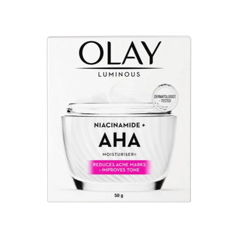 Olay Luminous Niacinamide AHA Moisturiser 50g