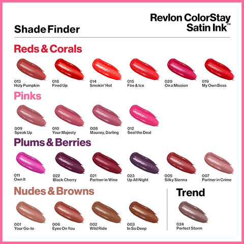 Revlon ColorStay Satin Ink Liquid Lipcolor 013 Holy Pumpkin