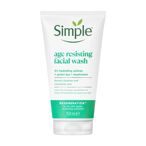 Simple Age Resisting Facial Wash 150ml