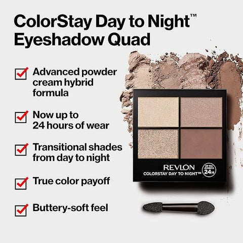 Revlon ColorStay Day To Night Eyeshadow Quad 505 Decadent