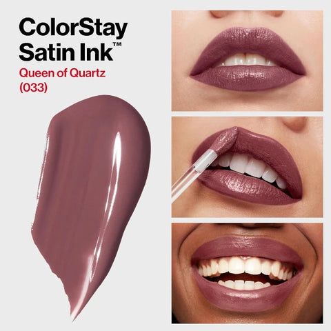 Revlon ColorStay Satin Ink Liquid Lipcolor 033 Queen Of Quartz