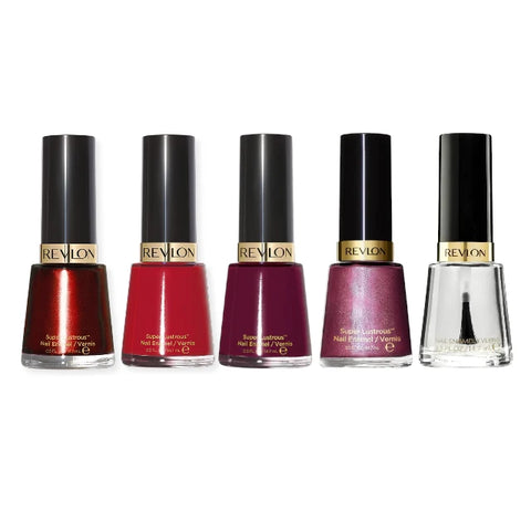 Revlon Super Lustrous Nail Enamel - Winter Favourites 5pk x 14.7ml