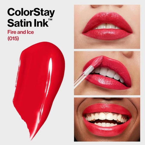 Revlon ColorStay Satin Ink Liquid Lipcolor 015 Fire & Ice