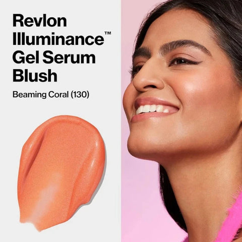 Revlon Illuminance Gel Serum Blush 130 Beaming Coral