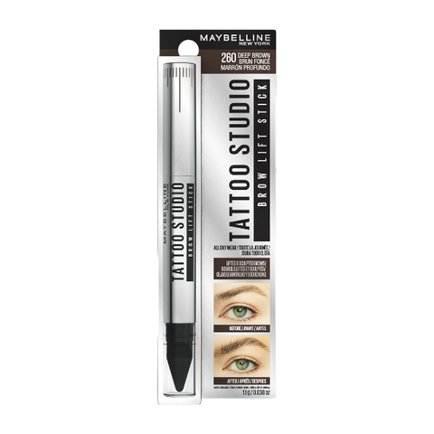 Maybelline Tattoo Studio Brow Lift Stick 260 Deep Brown