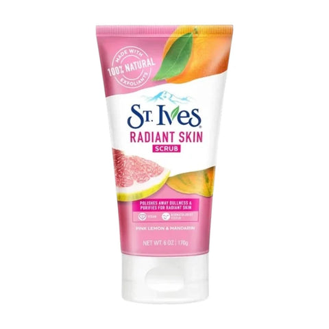 St. Ives Radiant Skin Pink Lemon and Mandarin Face Scrub 170g