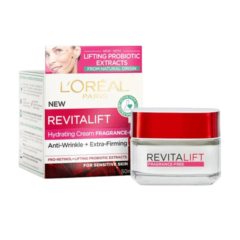 L'Oreal Paris Revitalift Hydrating Fragrance-Free Day Cream 50ml
