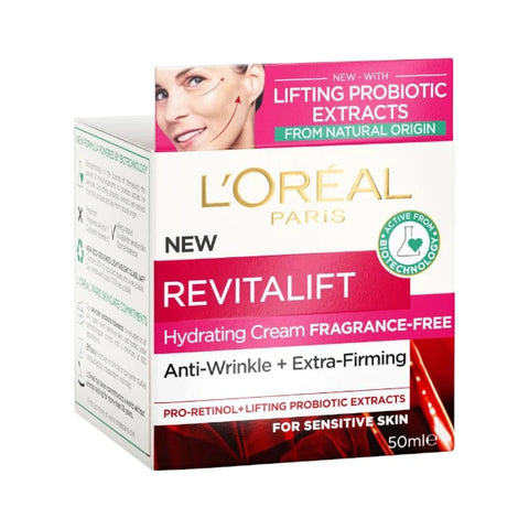 L'Oreal Paris Revitalift Hydrating Fragrance-Free Day Cream 50ml