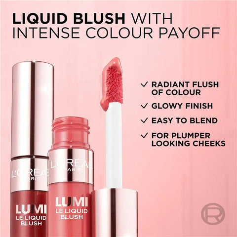L'Oreal Lumi Le Liquid Blush 630 True Rose
