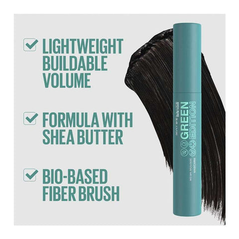 Maybelline Green Edition Mascara 002 Very Black