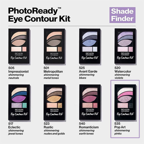 Revlon PhotoReady Eye Contour Kit 535 Pop Art