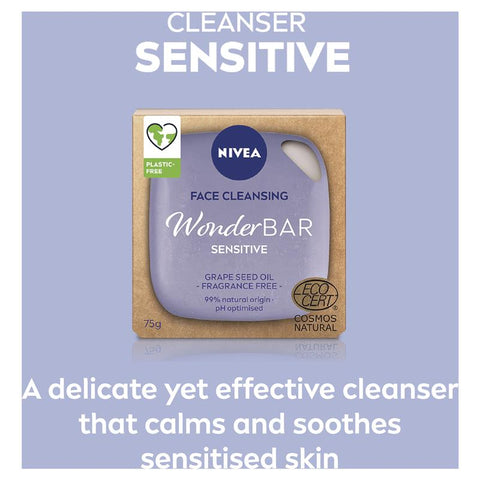 Nivea Face Cleansing Wonder Bar Sensitive