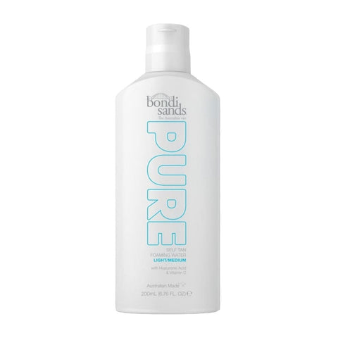 Bondi Sands Pure Self Tan Foaming Water Light Medium 200ml