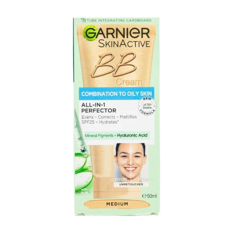 Garnier BB Cream All-in-1 Perfector Combination To Oily Skin Medium 50ml