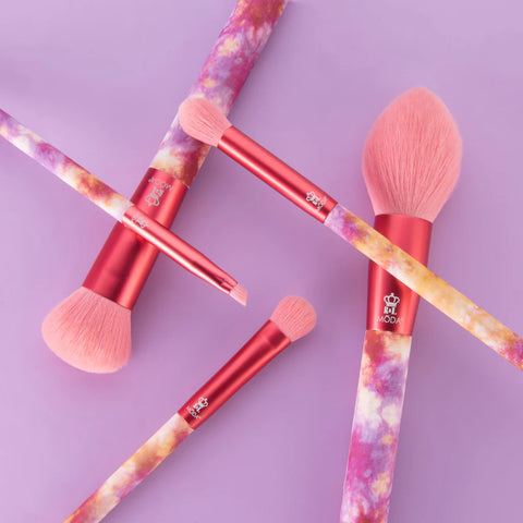 MODA Calming Coral Tie Dye Brush Set 5pc