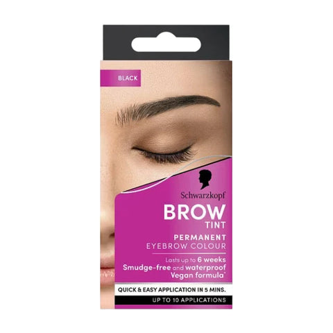 Schwarzkopf Permanent Brow Tint Black