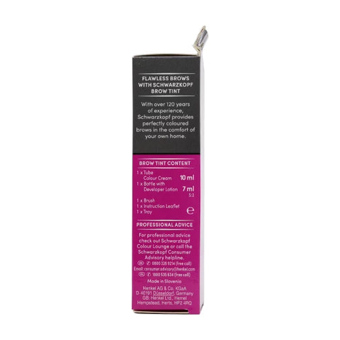 Schwarzkopf Permanent Brow Tint Black