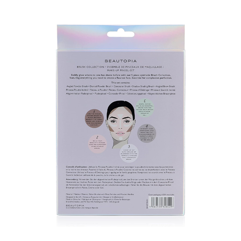 Beautopia Brush Collection 5pc