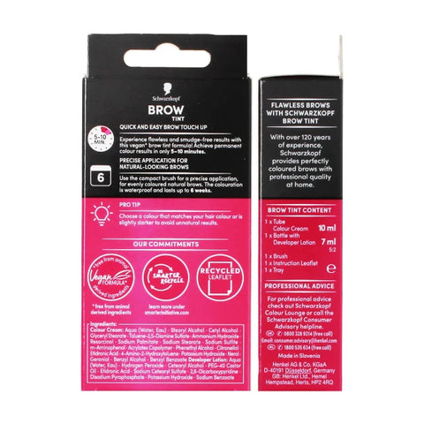 Schwarzkopf Permanent Brow Tint Light Brown