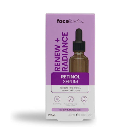 Face Facts Renew + Radiance Retinol Serum 30ml