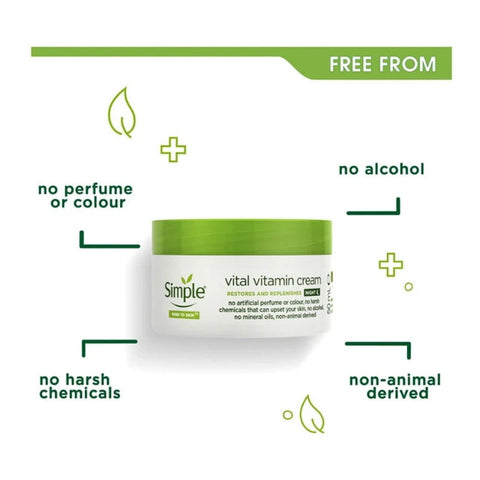 Simple Kind To Skin Vital Vitamin Night Cream 50ml