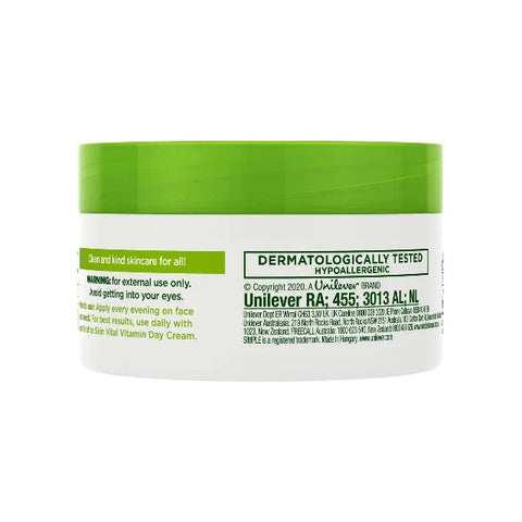 Simple Kind To Skin Vital Vitamin Night Cream 50ml