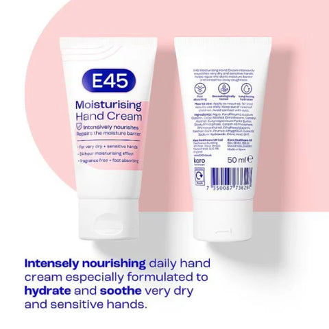 E45 Moisturising Hand Cream 50ml