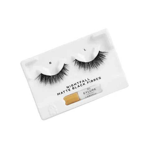 Eylure Luxe Velvet Noir Matte Black Lashes Nightfall
