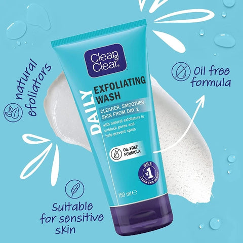 Clean & Clear Daily Exfoliating Wash 150ml