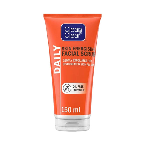 Clean & Clear Daily Skin Energising Facial Scrub 150ml