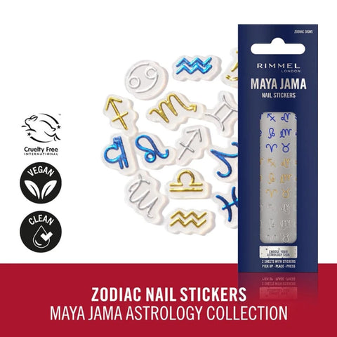 Rimmel x Maya Jama Zodiac Nail Art Stickers