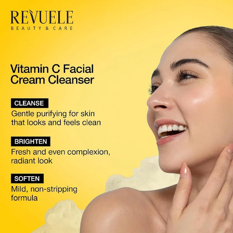 Revuele Vitamin C Facial Cream Cleanser 150ml