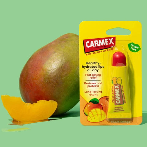 Carmex Lip Balm Tube Peach & Mango 10g