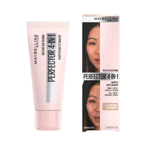 Maybelline Perfector 4-In-1 Whipped Matte Makeup 02 Light Medium 30ml