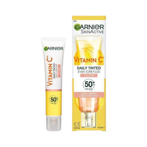 Garnier Vitamin C Daily Tinted Even Tone Fluid SPF50+ 40ml
