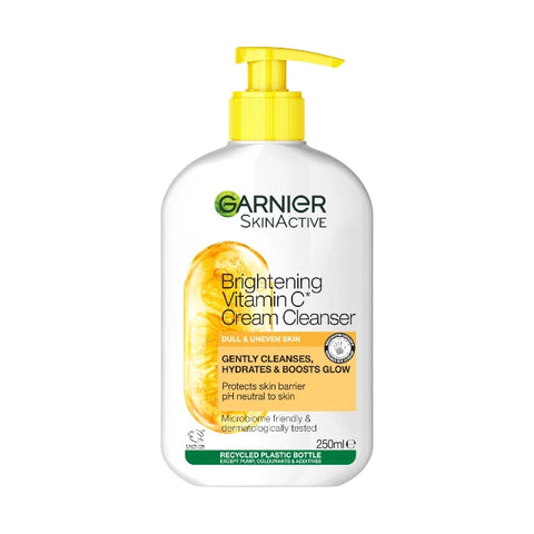 Garnier Skin Active Vitamin C Brightening Cream Cleanser 250ml