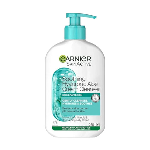 Garnier Skin Active Soothing Hyaluronic Aloe Cream Cleanser 250ml
