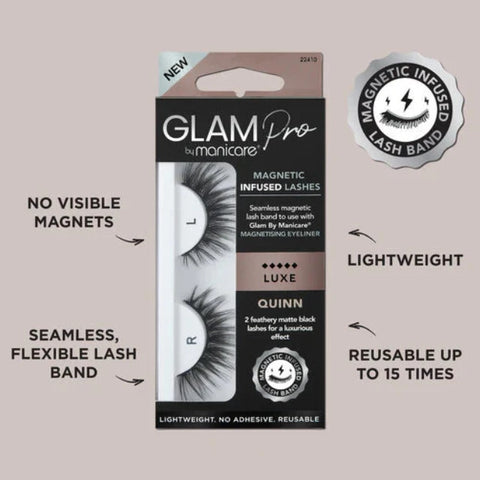 Glam By Manicare Pro Magnetic Infused Luxe Lashes Quinn