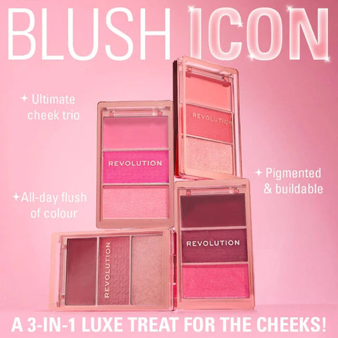 Revolution Icon Blush Palette My Cherry Truth