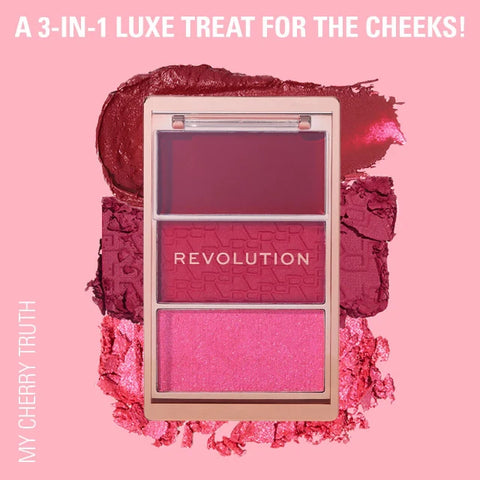 Revolution Icon Blush Palette My Cherry Truth
