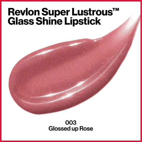 Revlon Super Lustrous Glass Shine Lipstick 003 Glossed Up Rose