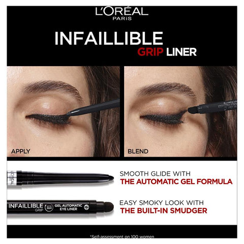 L'Oreal Infallible 36H Gel Auto Eyeliner 001 Intense Black