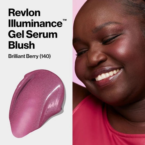 Revlon Illuminance Gel Serum Blush 140 Brilliant Berry